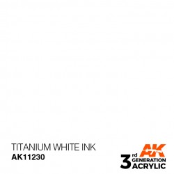 AKIAK11230AK INTERACTIVETitanium White INK 17ml