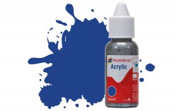 HUMDB0025HUMBROLNo 25 Blue - Matt  - Acrylic Dropper Bottle (14ml)