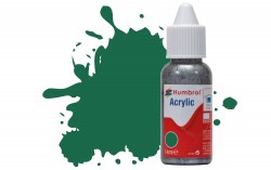 HUMDB0030HUMBROLNo 30 Dark Green - Matt  - Acrylic Dropper Bottle (14ml)